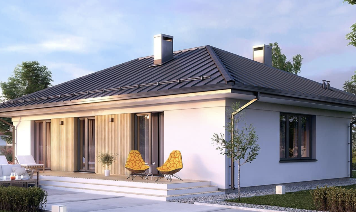 ПРОЕКТ ОДНОЭТАЖНОГО ДОМА OD53